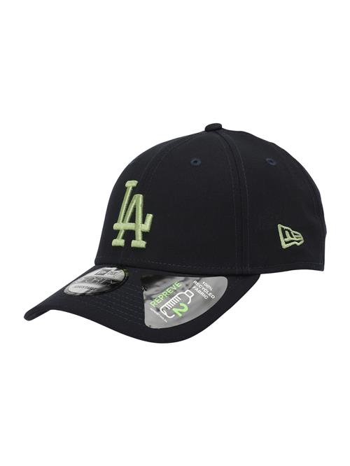 NEW ERA Hætte '9FORTY MLB Los Angeles Dodgers'  marin / lysegrøn