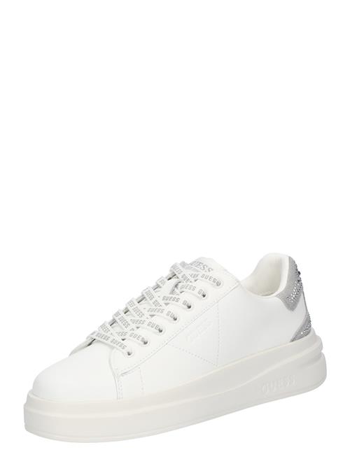 GUESS Sneaker low 'Elbina'  mørkegrå / hvid