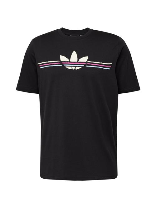 ADIDAS ORIGINALS Bluser & t-shirts '80s'  pastelblå / pink / sort / hvid