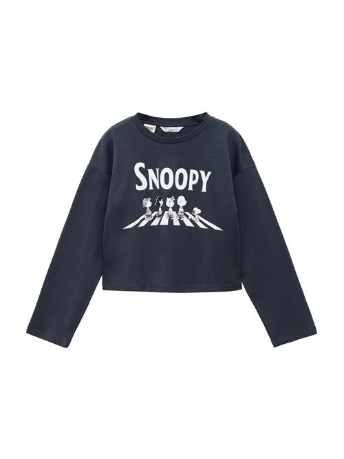 MANGO KIDS Bluser & t-shirts 'SBEATLE'  navy / naturhvid