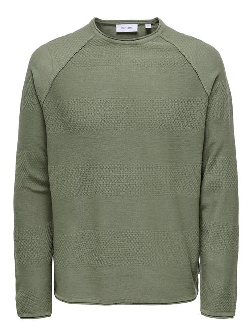 Only & Sons Pullover  oliven