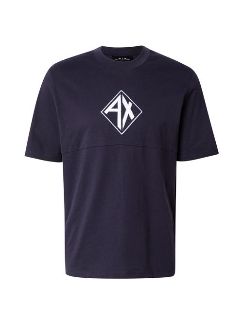 ARMANI EXCHANGE Bluser & t-shirts 'JUMPER'  navy / hvid