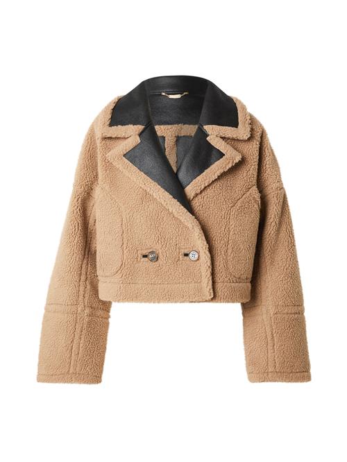 Munthe Overgangsjakke 'SAMBINO'  camel / sort