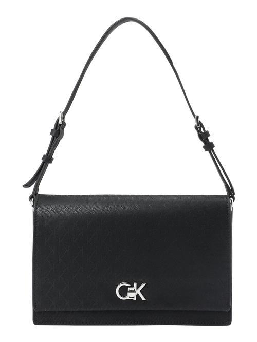 Calvin Klein Skuldertaske  sort / sølv