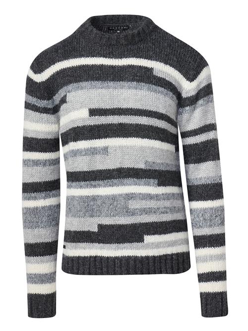 KOROSHI Pullover  grå / sort / hvid