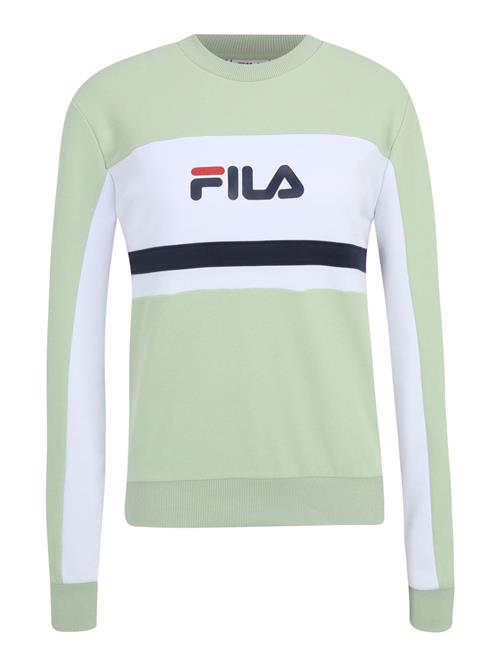 FILA Sportsweatshirt 'LISHUI'  blå / lysegrøn / rød / hvid