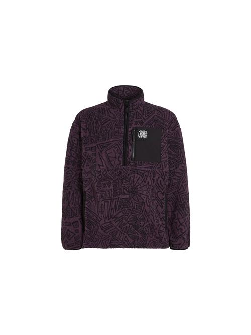 O'NEILL Pullover 'Surf Heroes'  mørkelilla / sort / hvid