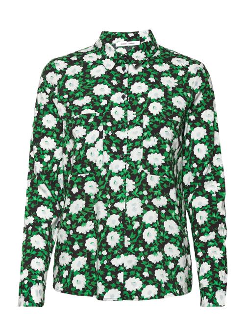 Milly Shirt Aop 9942 Samsøe Samsøe Green