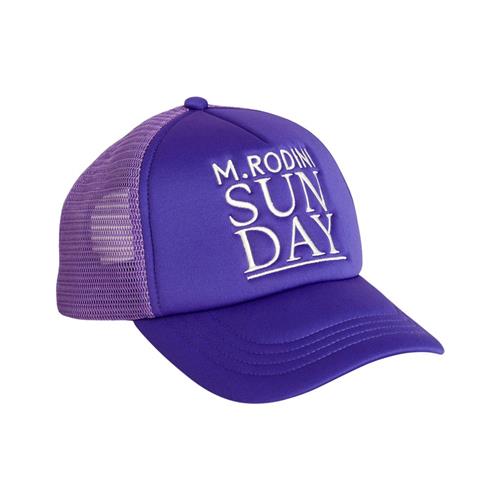 Mini Rodini Sunday Embroided Trucker Cap Purple | Lilla | 52/54 cm