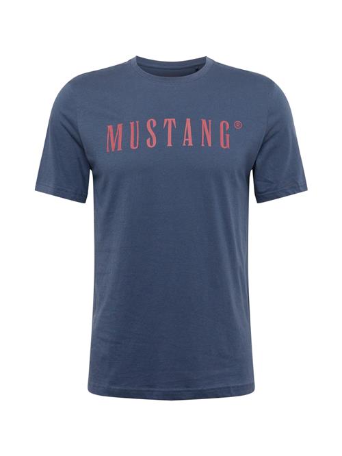 MUSTANG Bluser & t-shirts 'Alex'  mørkeblå / blodrød