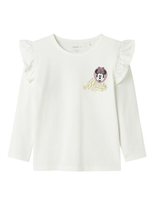 NAME IT Bluser & t-shirts 'NMFDESIRE MINNIE'  pastelgul / lysviolet / sort / hvid