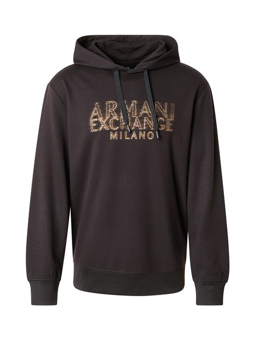 ARMANI EXCHANGE Sweatshirt  choko / guld