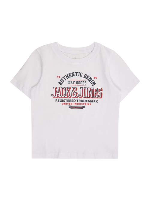 Jack & Jones Junior Shirts 'JJELOGO'  mørkeblå / rød / hvid