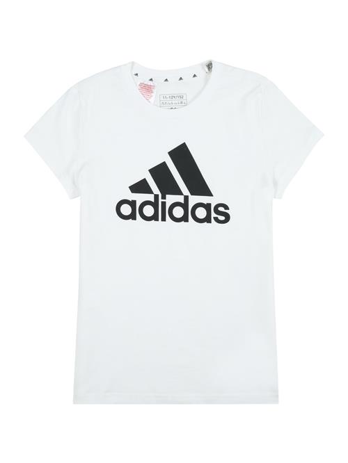 ADIDAS SPORTSWEAR Funktionsskjorte 'Essentials Big Logo '  sort / hvid