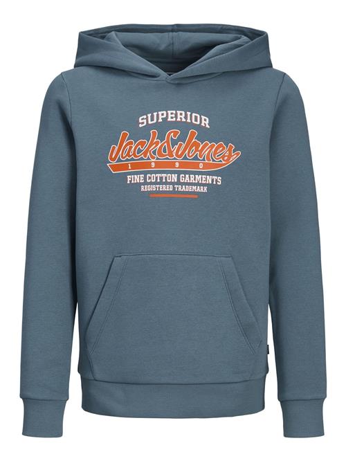 Jack & Jones Junior Sweatshirt  blå / orange / hvid