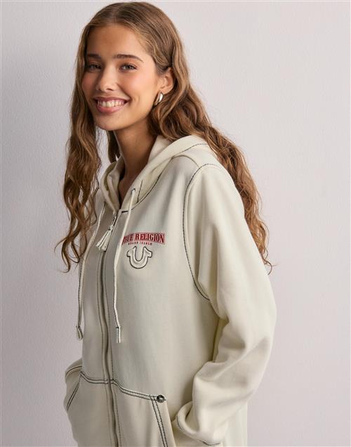 True Religion - - Oversized Zip Up Hoodie