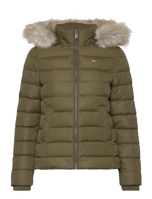 Tommy Jeans Tjw Basic Hooded Down Jacket Tommy Jeans Khaki