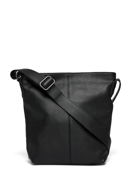 Ceannis Small Shoulder Bag Black Grained Leather Ceannis Black