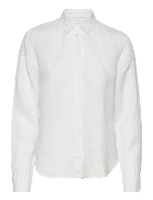 GANT Reg Linen Chambray Shirt GANT White