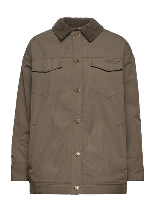 Lexington Clothing Louise Sherpa Jacket Lexington Clothing Brown