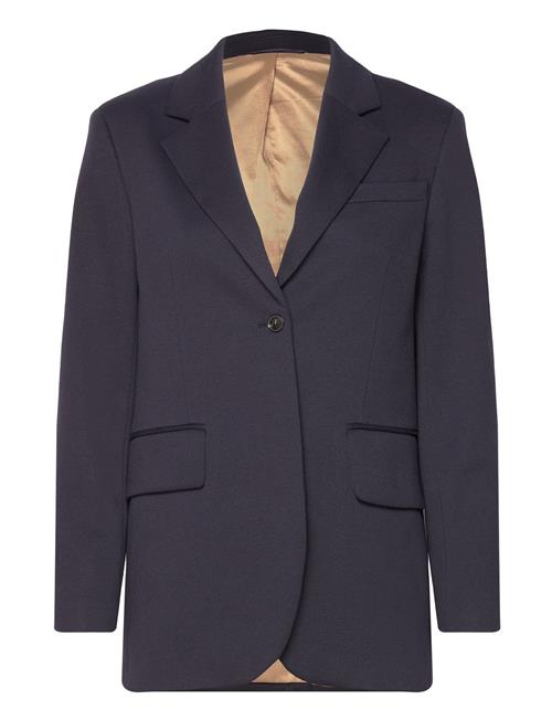 Reg Jersey Blazer GANT Blue