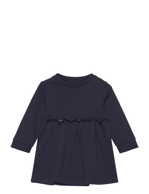 Mango 100 Cotton Dress Mango Navy