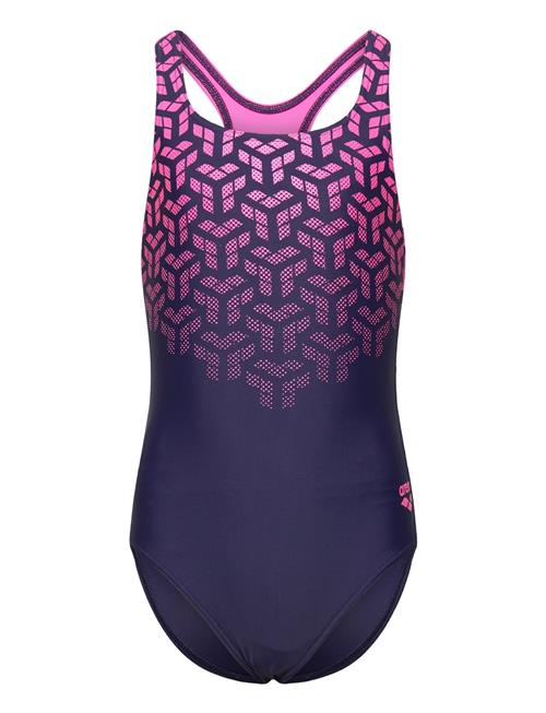 Arena Girl's Arena Kikko V Swimsuit Swim Pro Back Navy-S Arena Navy