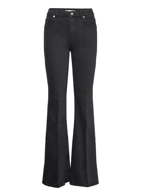 Mango High-Waist Flared Jeans Mango Grey