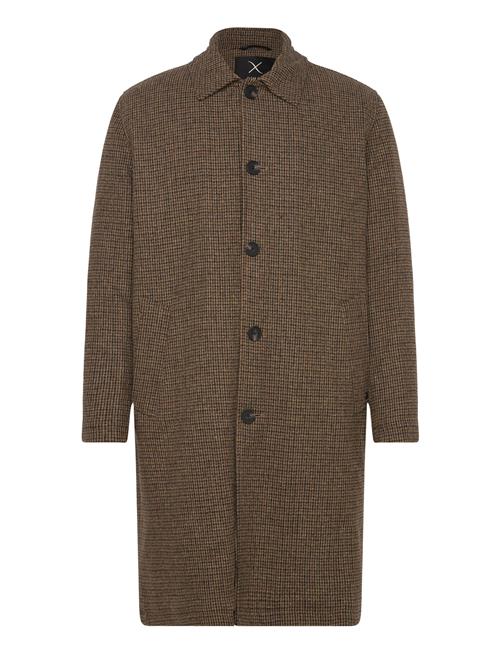 Clean Cut Copenhagen Carlos Check Coat Clean Cut Copenhagen Khaki