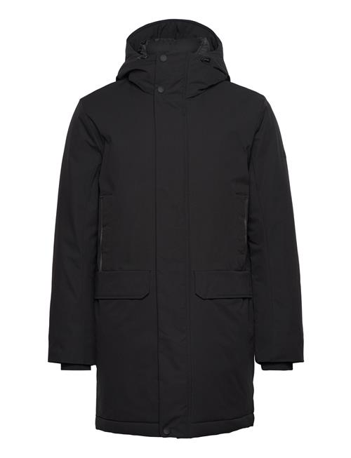 Tom Tailor Tech Hooded Parka Tom Tailor Black