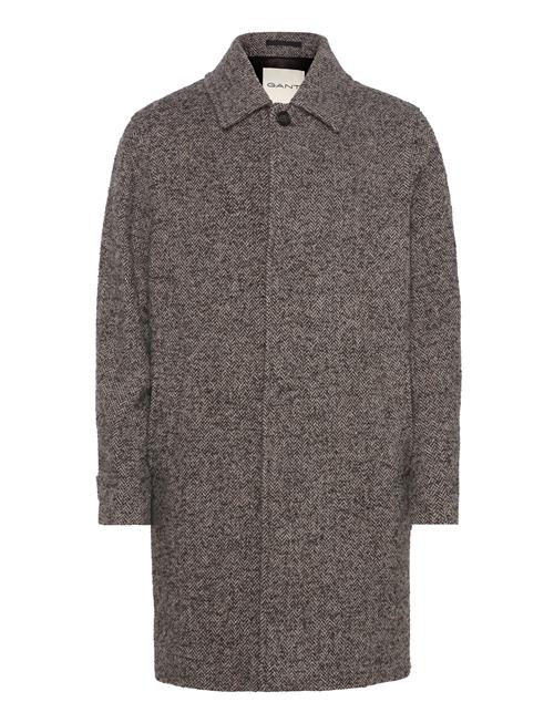 GANT Wool Car Coat GANT Brown