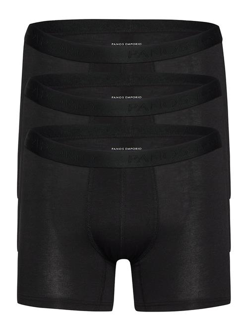 Panos Emporio 3Pk Base Bamboo Boxer Panos Emporio Black