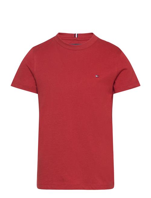Essential Cotton Reg Tee Ss Tommy Hilfiger Red