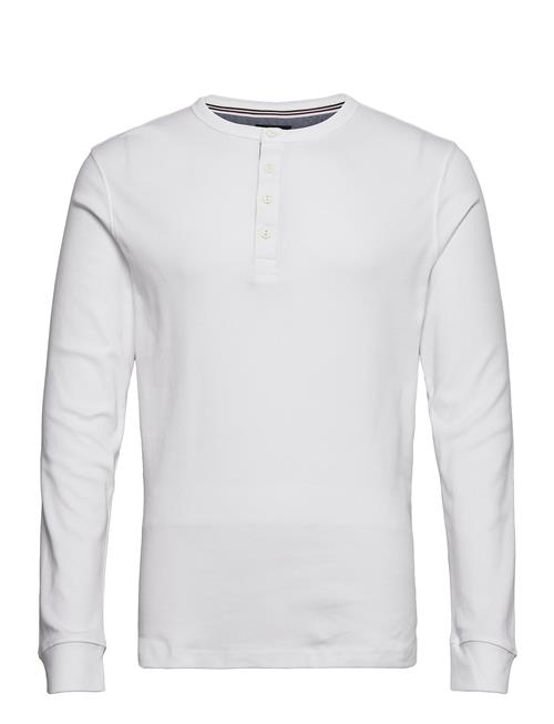 Solid Gradad W Contrast Fabric L/S Lindbergh White