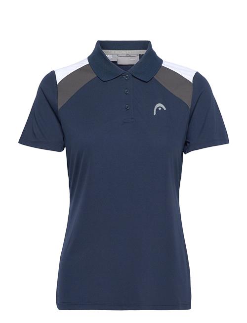 Head Club 22 Tech Polo Shirt Women Head Navy