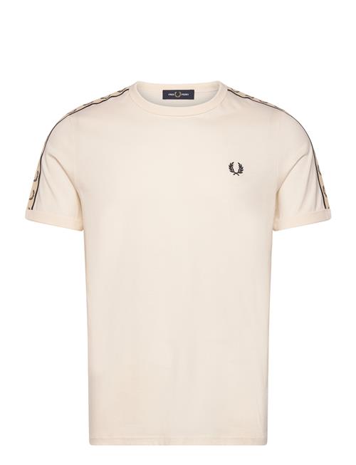 Fred Perry C Tape Ringer T-Shirt Fred Perry Cream