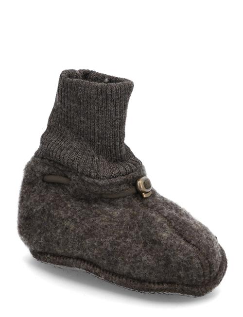 mikk-line Wool Footies Mikk-line Brown