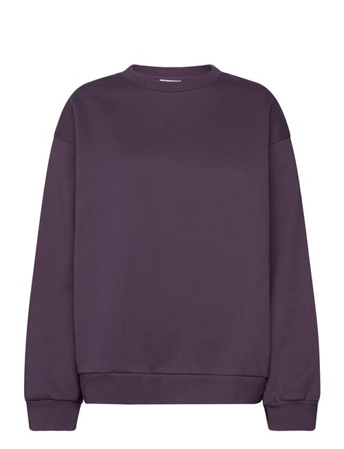 Se Maisie Cotton Sweatshirt Filippa K Purple ved Booztlet