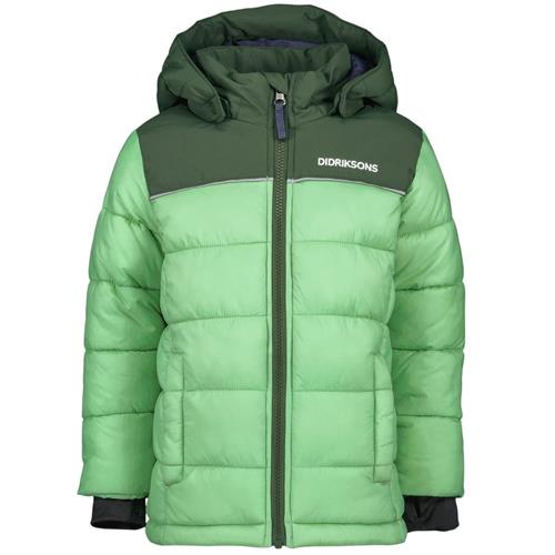 Didriksons FOX KIDS JACKET, Dusty Lime | Grønn | 80 cm