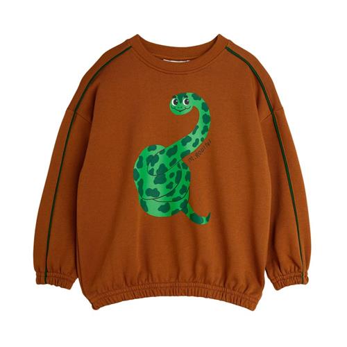 Mini Rodini Slange Mønster Sweatshirt Brown | Brun | 116/122 cm