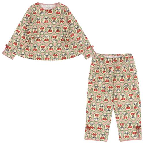 Konges Sløjd Drey Set Gots - Cherry Bow | Lyserød | 5-6 years