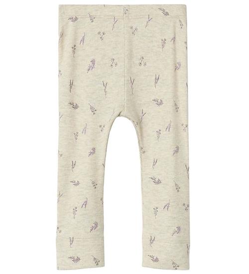 Name It Leggings - NbfDabua - Peyote Melange/Small Flower