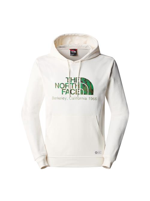 THE NORTH FACE Sweatshirt ' BERKELEY CALIFORNIA '  grøn / hvid