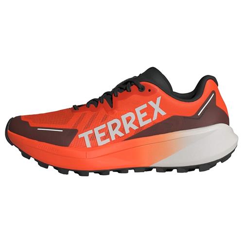 ADIDAS TERREX Løbesko 'Agravic 3'  lysegrå / orange / burgunder