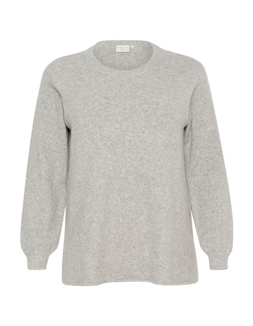 KAFFE CURVE Pullover 'Adina'  grå-meleret