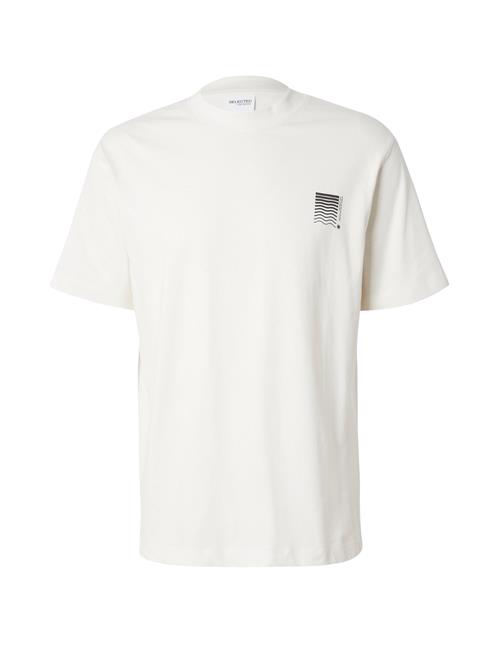 SELECTED HOMME Bluser & t-shirts 'SLHRELAXSAXON'  sort / naturhvid