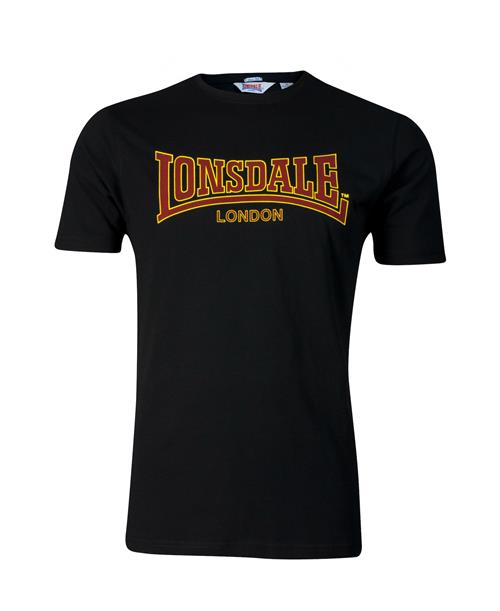 LONSDALE Bluser & t-shirts 'Classic'  gul / mørkerød / sort