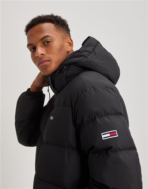 Tommy Jeans Tjm Essential Down Jacket Dunjakker Sort