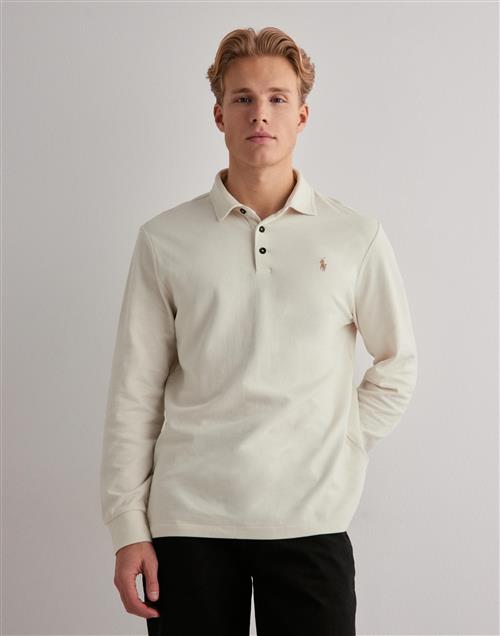 Polo Ralph Lauren LSCSM19-Long Sleeve-Pullover Langærmede polotrøjer Hvid