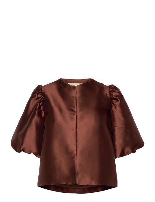 Malina Cleo Blouse Malina Brown